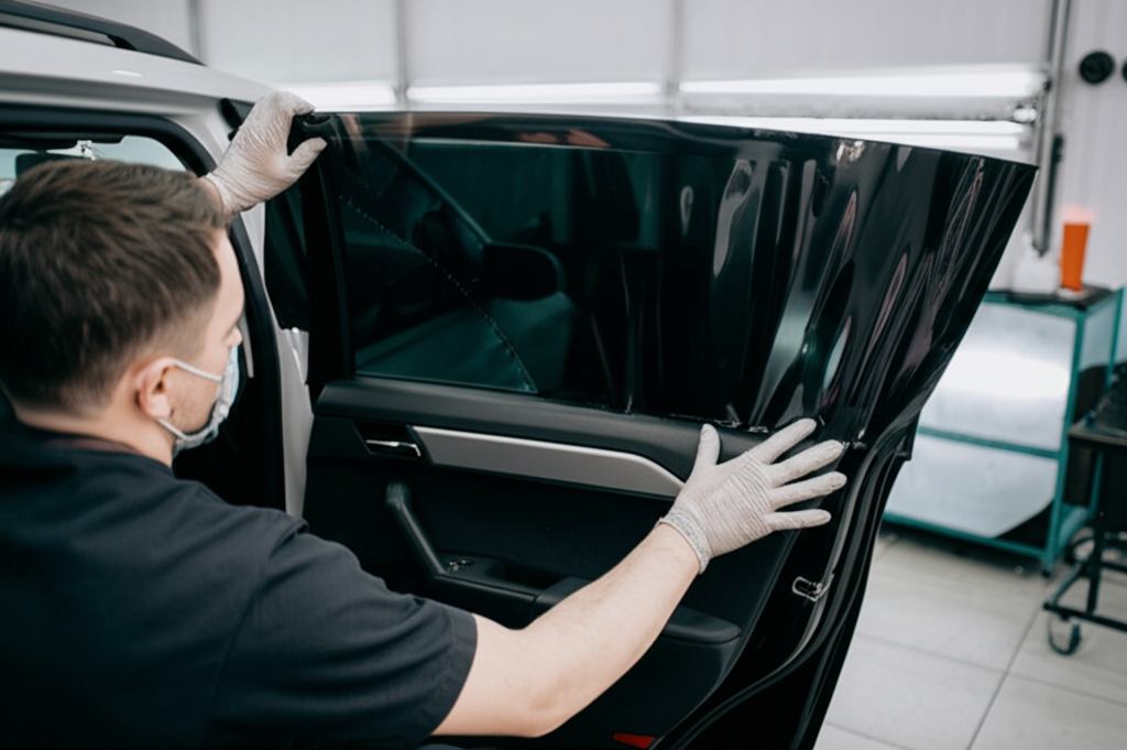 Window tinting service