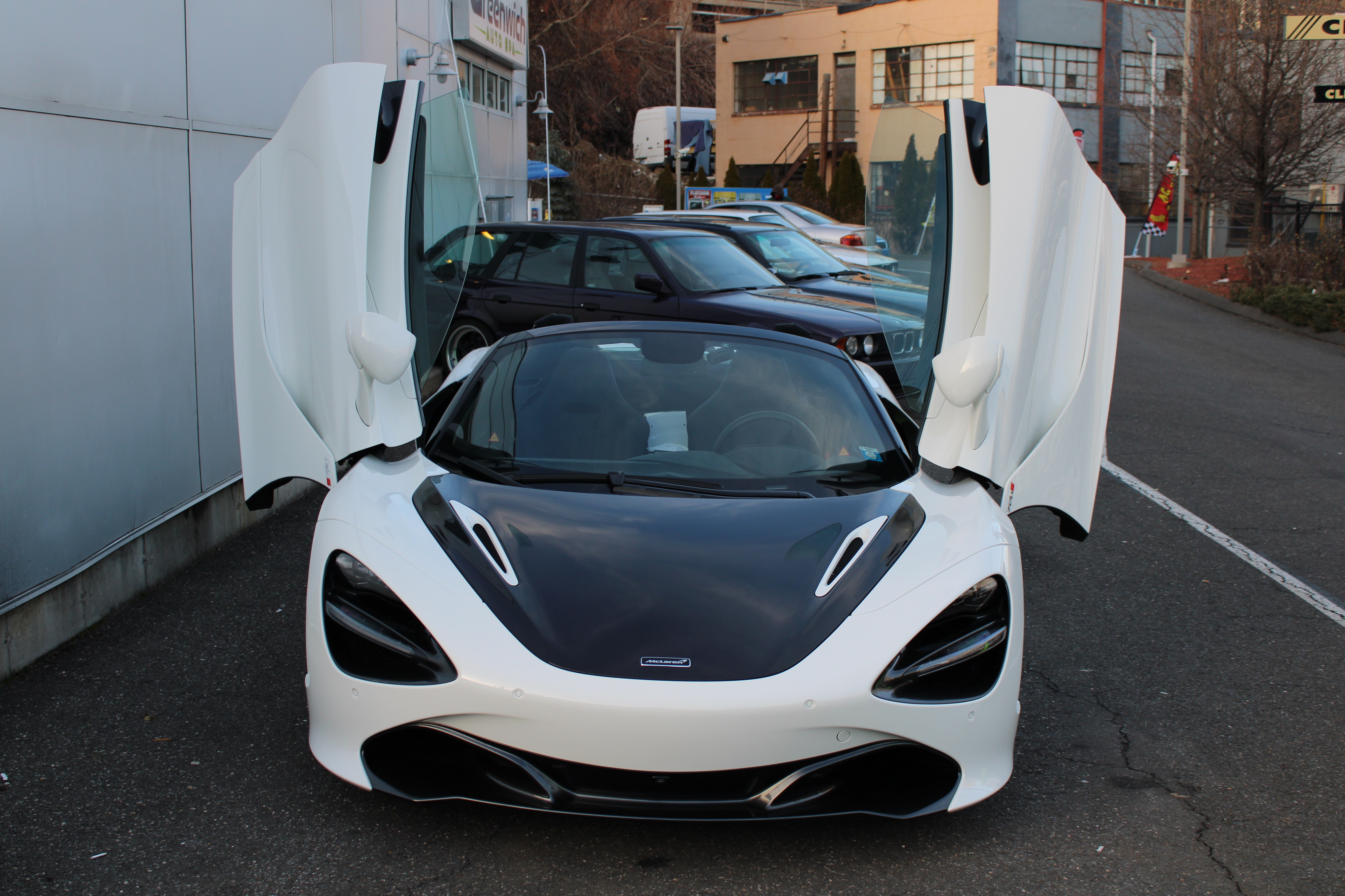 McLaren 720S with scissor doors