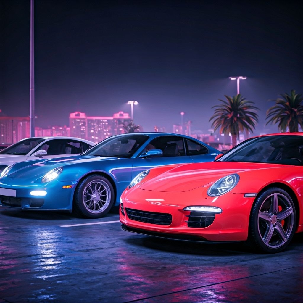 Luxury car detailing